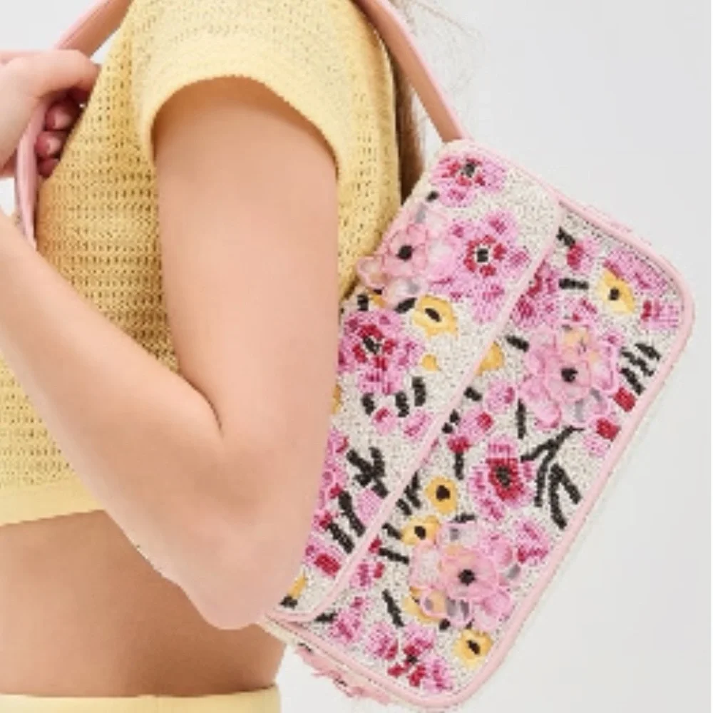 STAUD Tommy Beaded Bag (NWOT) - Picture 3 of 10